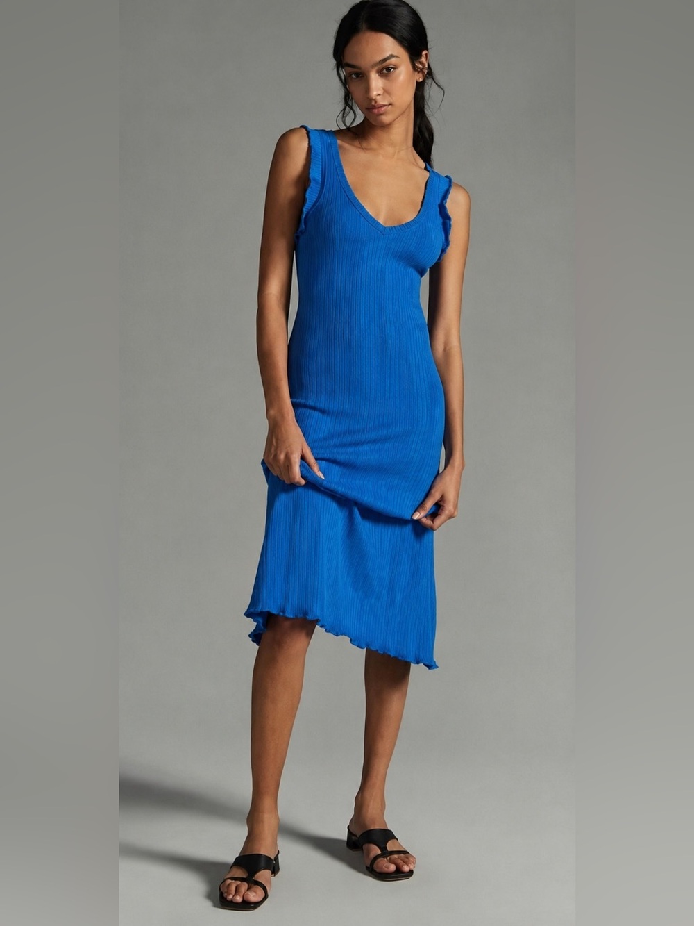 Anthropologie Daily Practice Knit Midi Dress NWT Sz S